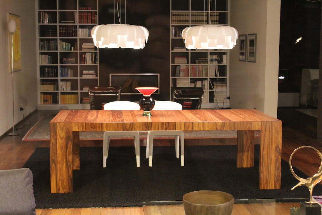 solid wood office furniture set